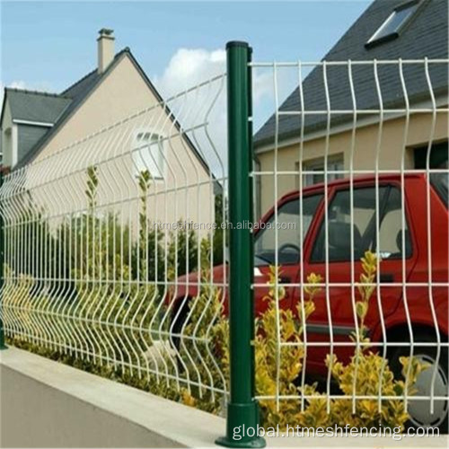 3D Fence Panel 3D Fence Panel with Posts & Fixings mesh Manufactory